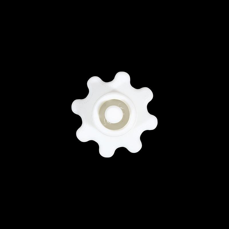 Flexible Gear-Style Tube Caps Durable Solid Color Plastic Prevents Glue Hardening Silicone Repair Outdoor Use 5/10/15/20/25 PCS