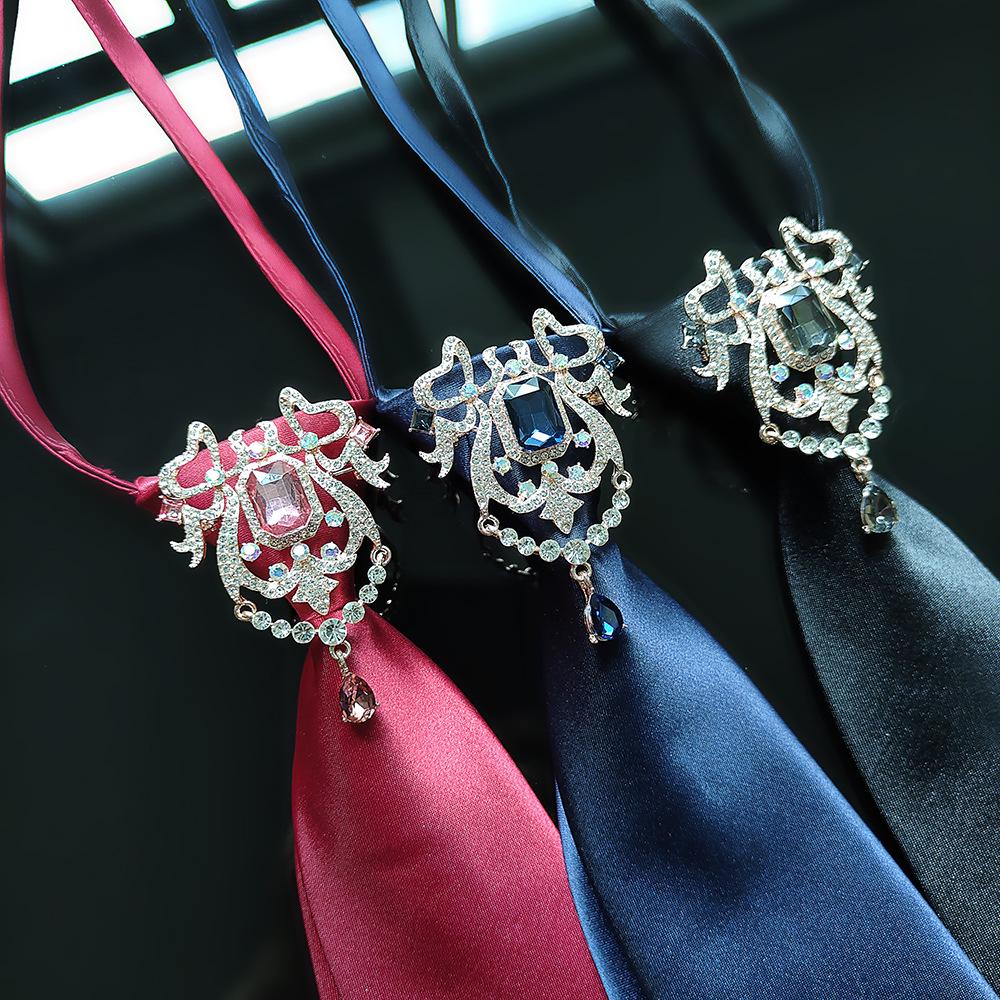 Nylon Silk Arrow Pattern High-Grade School Competition Tie