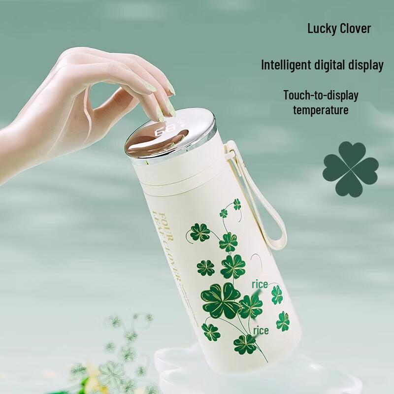 Керамическая термокружка Vanow серии Clover