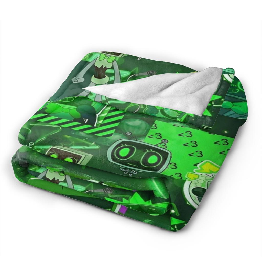 Dandys World Fleece deka Vee Kreslené deky na postel Kancelář Lehká podložka na postel
