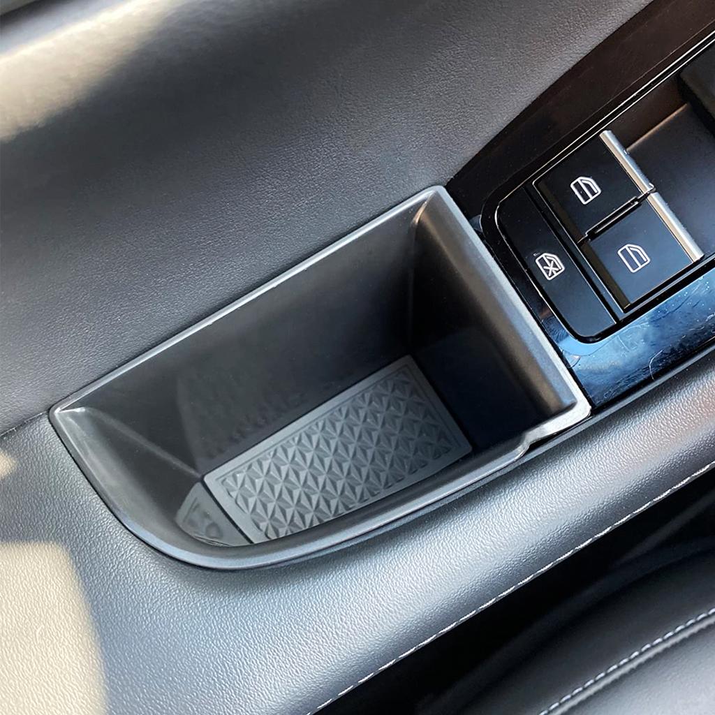 Door Handle Tray Organizer For Mazda MAZDA3 Mazda CX-30 Door Storage Pocket ABS Car Storage Box Front Door Handle Accessories