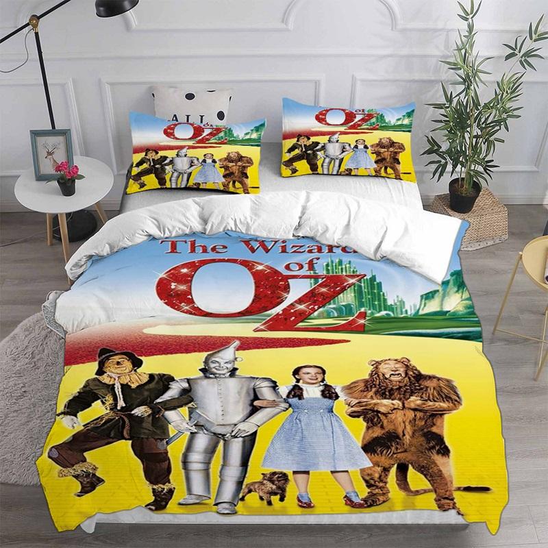 The Wizard of Oz Bedding Sets Comforter Quilt Bed Cover Duvet Cover Pillow Case 2-3 Pieces Sets Kids Adult Size