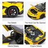 1:18 Alloy Lambor Aventador SVJ63 LP770 Models Cars Toys Doors Opened Miniature Car Wheel Steering Vehicles Child Adult Gifts