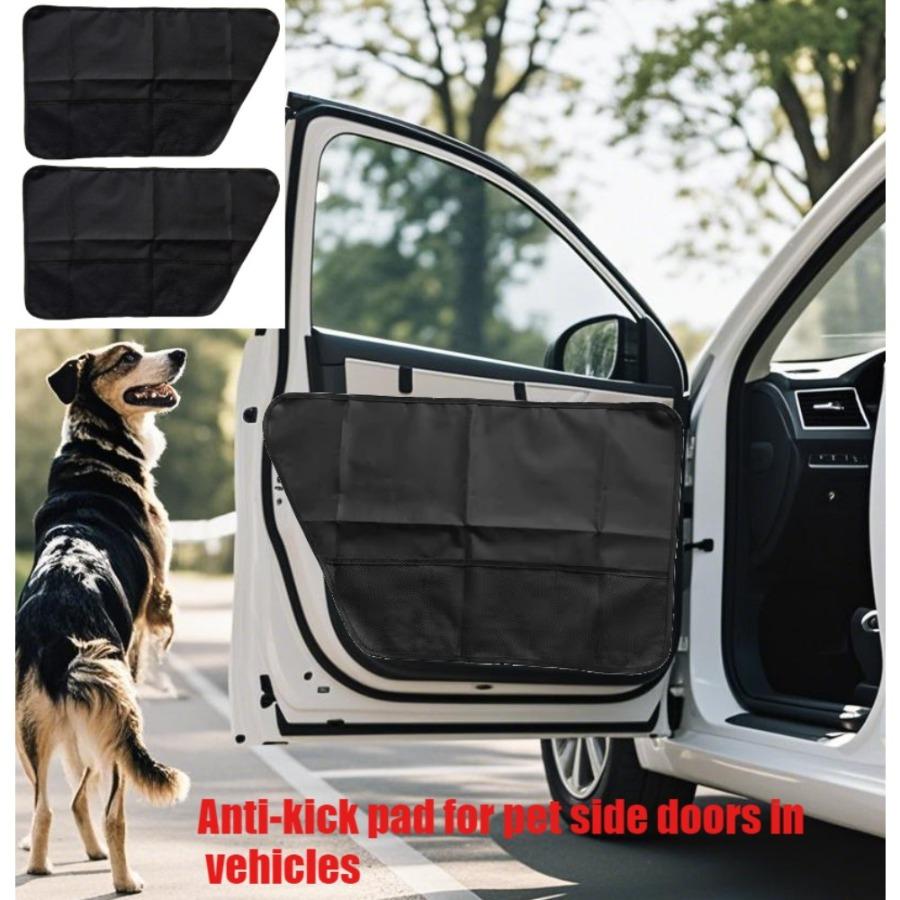 Anti-Scratch Car Door Panel Guard | Pet Dog Protector Cover | Durable Mesh | Universal Fit | Interior Scratch Prevention