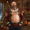 Men's, Long Sleeve Printed Holiday Top