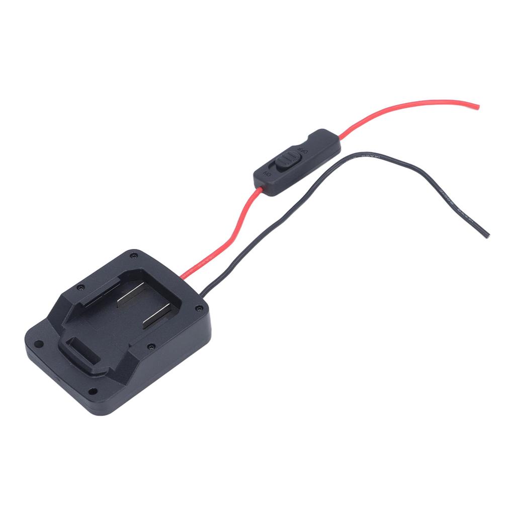 Elektrowerkzeug-Akkupadapter mit Sicherungsschalter-Drahtanschluss für PARKSIDE X20V TEAM 20V PAP20A1