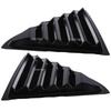 Gloss Black Car Side Window Louver Fit For Chrysler 300C 2011-2021  Car Rear Window Shutter Cover Spoiler