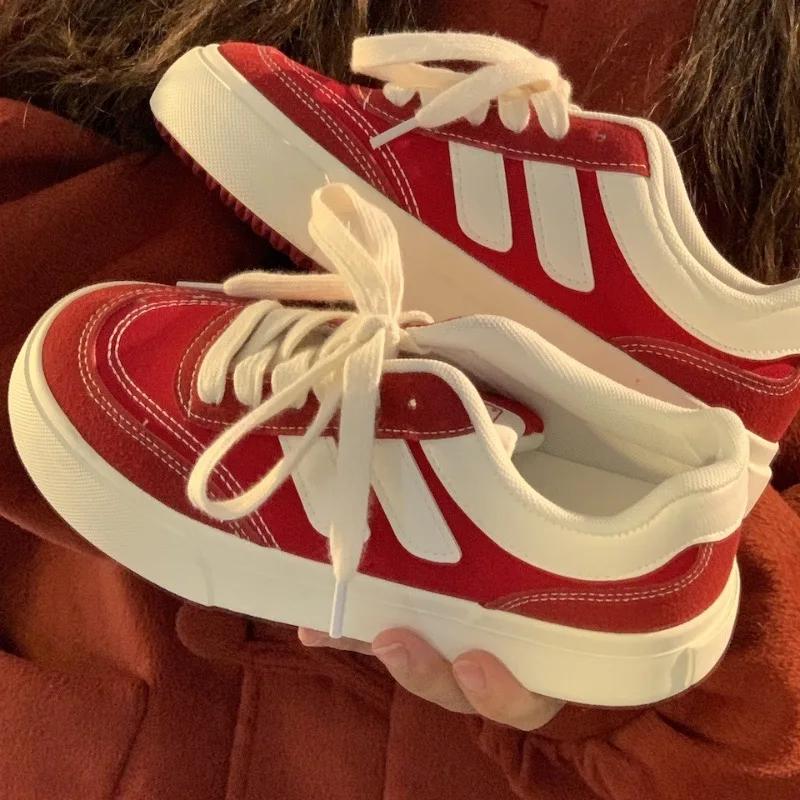 Women's Sneakers Trendy Versatile Casual Shoes Breathable Canvas Shoes for Women Platform Vulcanized Shoe Tennis Training Shoes