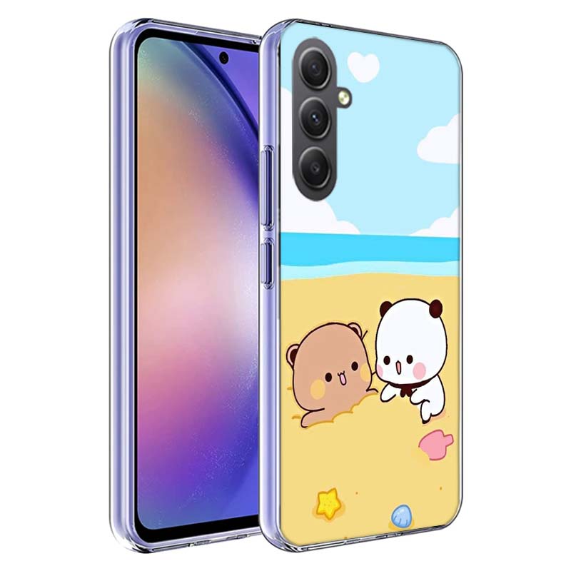 Cute BuBu DuDu Phone Case for Samsung A17 A37 A57 A07 A16 A26 A36 A56 A06 A02S A12 A22 A32 A52S A04S A14 A24 A34 A54 A03 A13 A33