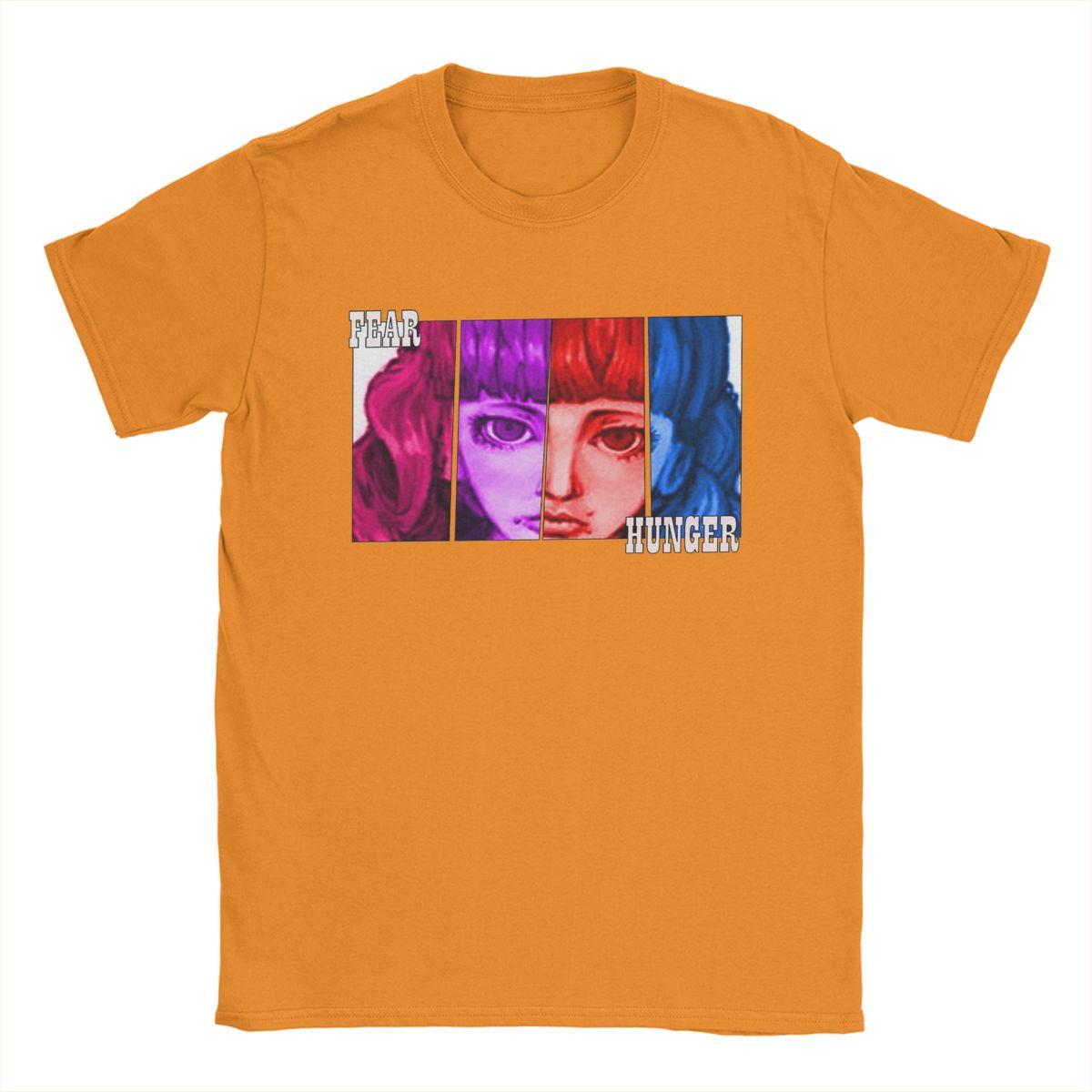 

Fear And Hunger T Shirts Men s 100% Cotton Awesome T-Shirts Round Collar Tee Shirt Short Sleeve Tops Gift Idea 4XL