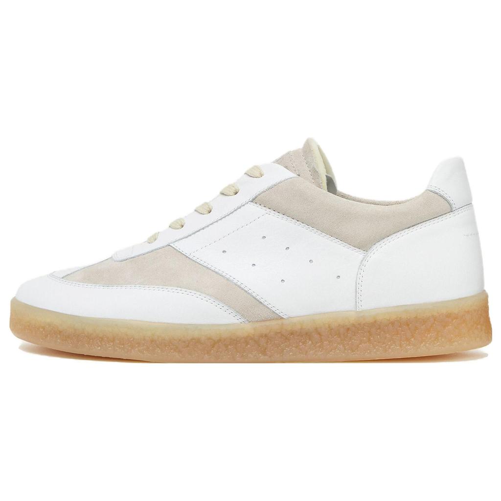 Maison Margiela MM6 White Beige Suede (Womens) Women Sneakers S59WS0212P0673T1003