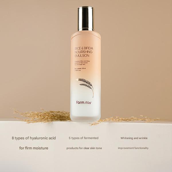 FARM STAY Rice & Bifida Nourishing Emulsion (3 Options)