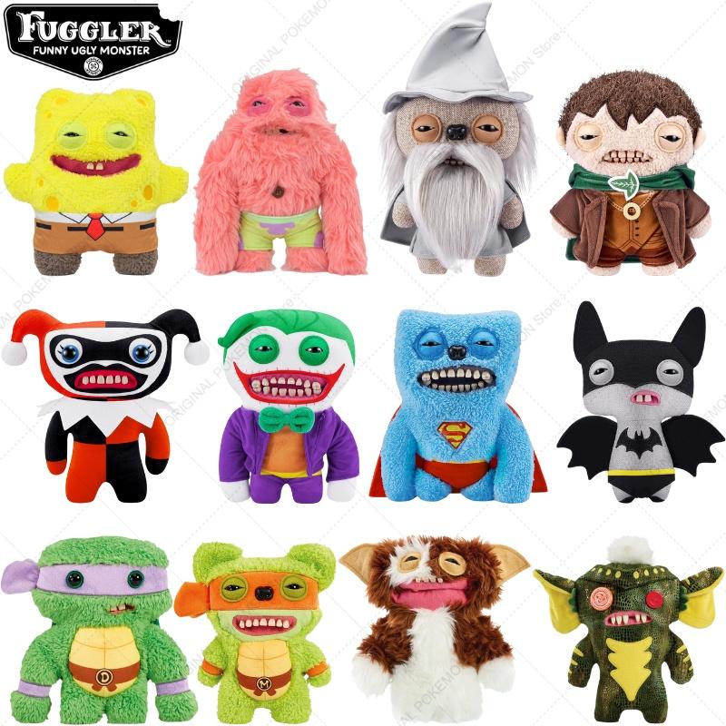 Original Fuggler Ugly Teeth Monster Plush Toy Spongebob Squarepant Patrick Star Gremlins The Lord of the Rings Peluche Doll Gift