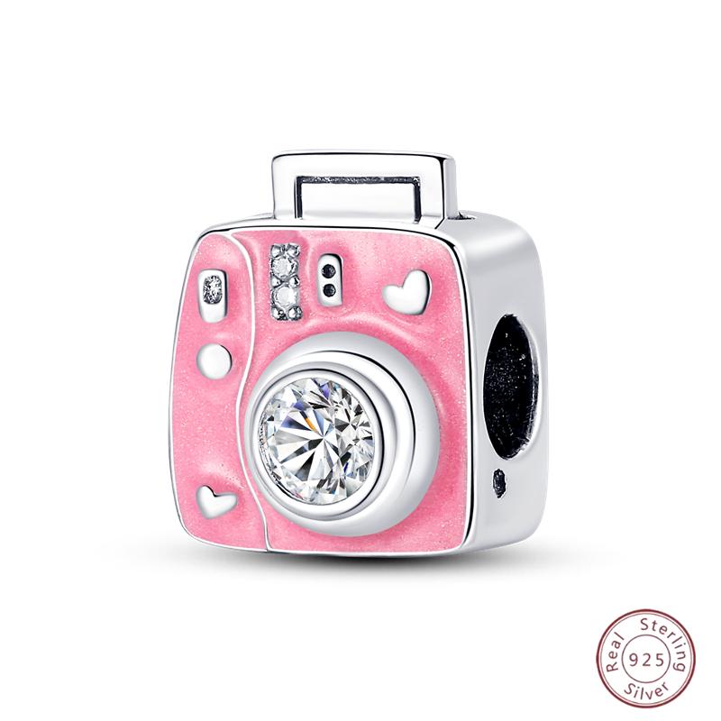 Copper Beaded Pendant Shiny Zirconia Cute Bow Original 3Mm Bracelet Women Fine Jewelry