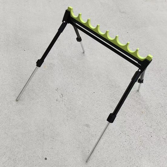 Telescopic Fishing Rod Holder Durable Construction High Stability Strong Load-bearing Non-Slip Fishing Pole Organizer