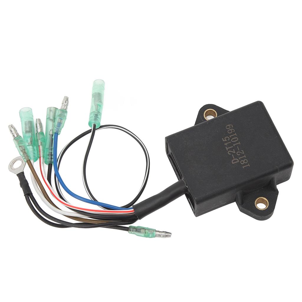 CDI UNIT Ignition Pack ABS Simple Installation Waterproof CDI Unit Ignition Coil for Outboard Motor