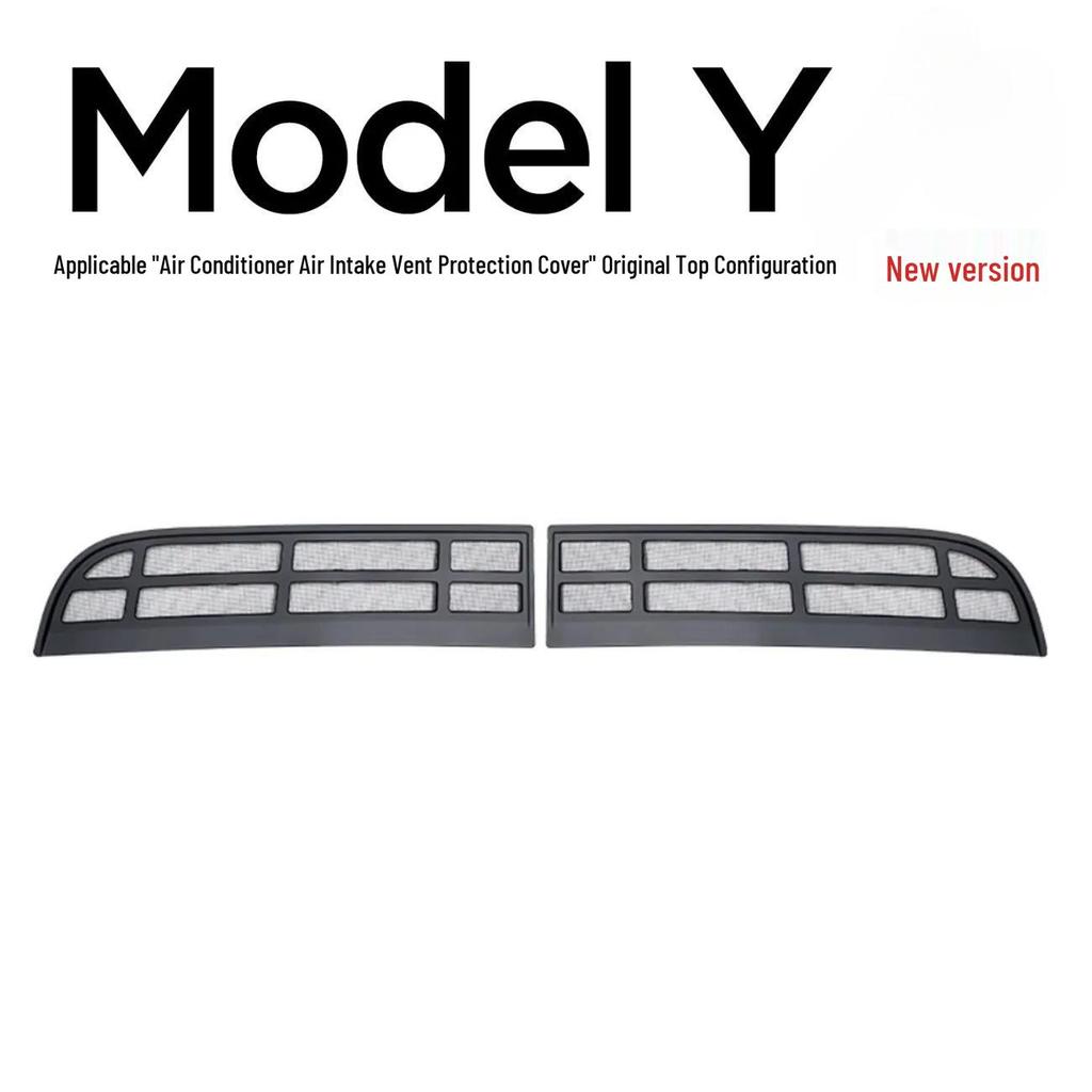 Model Y Hood Air Intake Insect Screen - Full Coverage Mesh Cover