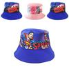 Cartoon Kids Fishing Hat With Sun Protection In Cars Stitch Spiderman And More!