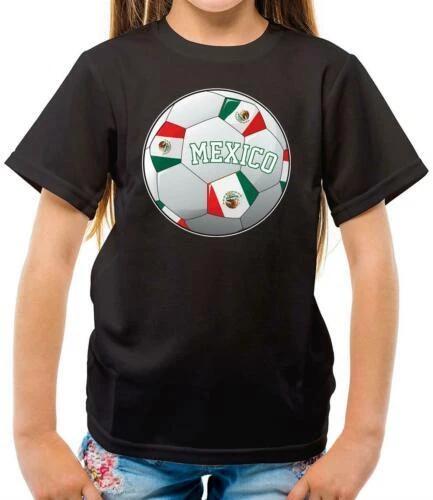 

Kids Mexico Football T-Shirt - Team - Fan - Soccer - Footie 140