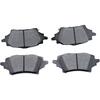 Rear Brake Pad Set For TOYOTA COROLLA C-HR CHR Hybrid / YARIS MAZDA 2 (KB)  04466-02400 1M002628Z Spare Parts Ceramics