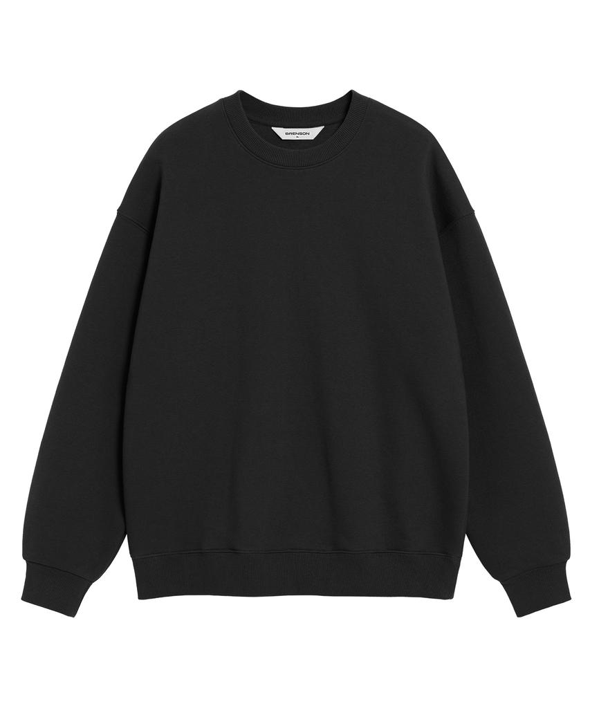 Brenson (Renew Ver.) Loose Fit Sweat Set ( 2 Colors ) ( Fleece Line Option ) (Type A)