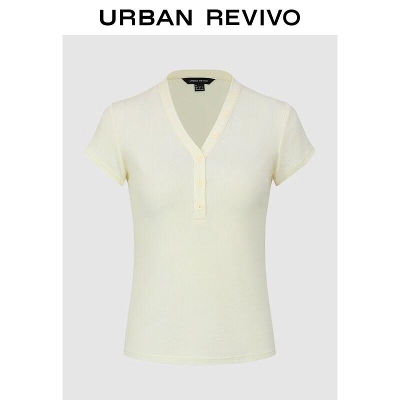 Women s Textured V-Neck T-shirt XL