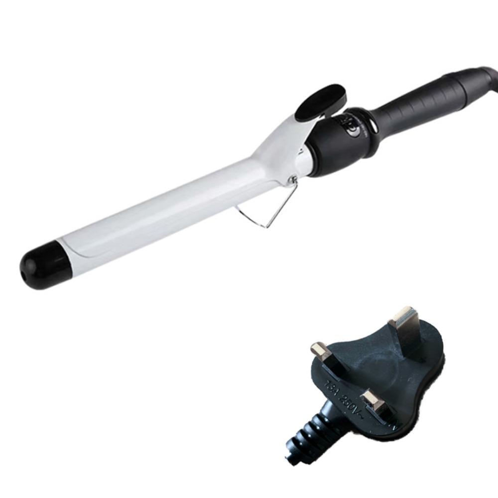 

Электрическая плойка с вращением на 360 градусов, стержень 28 мм, многофункциональный стайлер, для воздушной челки White UK