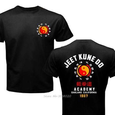 T-shirt Jeet Kune Do Academy Uomo Bruce Artista Marziale Più Grande Jeet Kune Do Wing Chun T-shirt Magliette Streetwear Harajuku