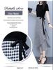 Elegant Plaid Suit Dress 2026: Women's Waist-Cinched Two-Piece Set