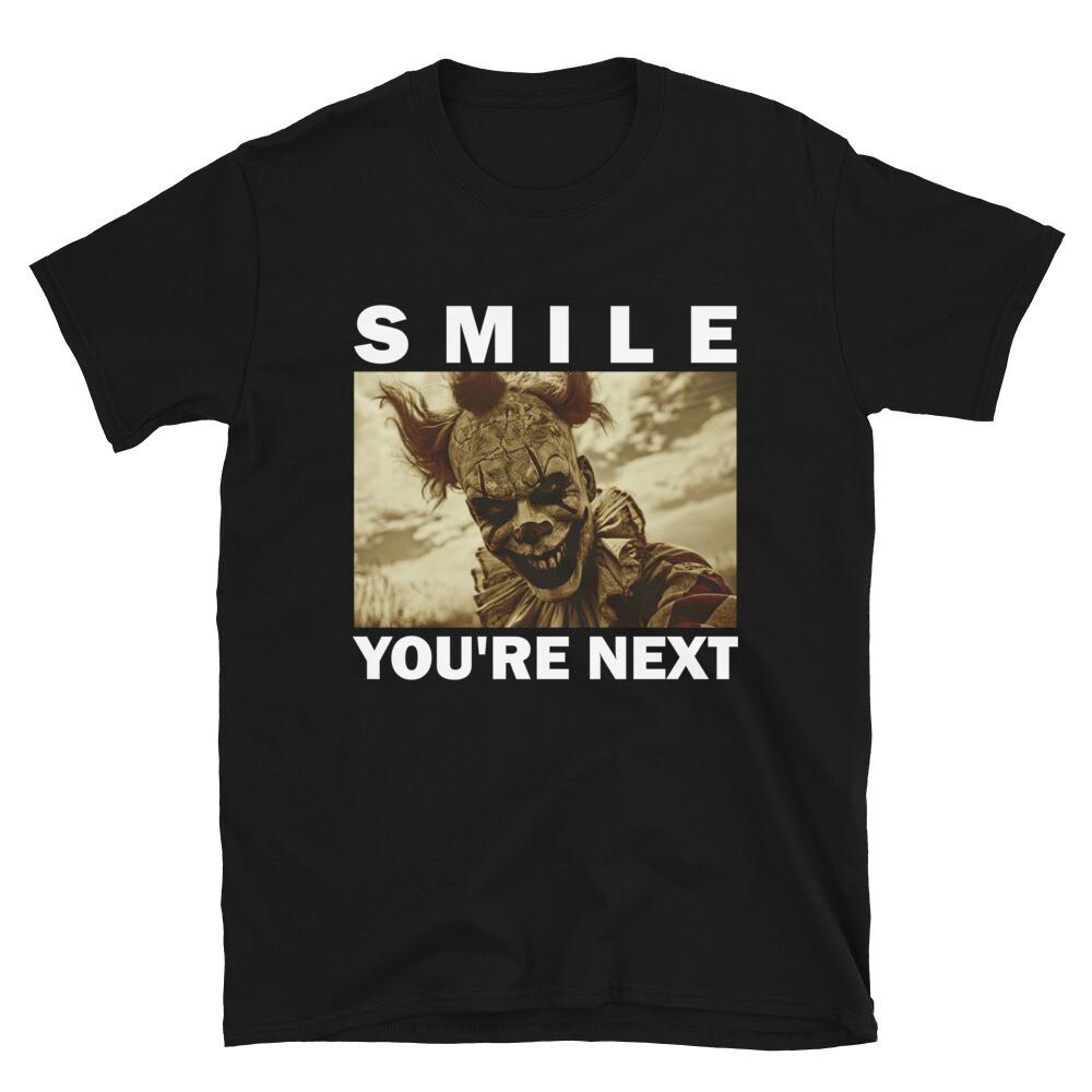 

Your Next Scary Horror Clown Short-Sleeve Unisex T-Shirt, Halloween 3XL