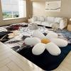 A-Astarion Fußmatte Waschbar Rutschfest Wohnzimmer Sofas Stühle Bereichsmatte Küchen-Fußmatte Teppich
