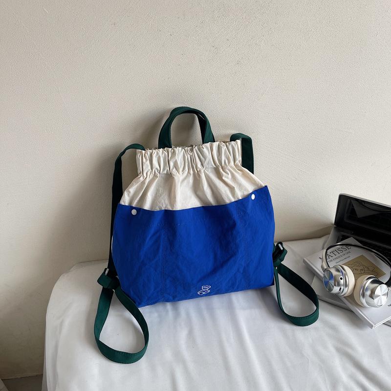 

Summer new foreign style texture trend fashion personality small backpack 2025 simple women niche design backpack