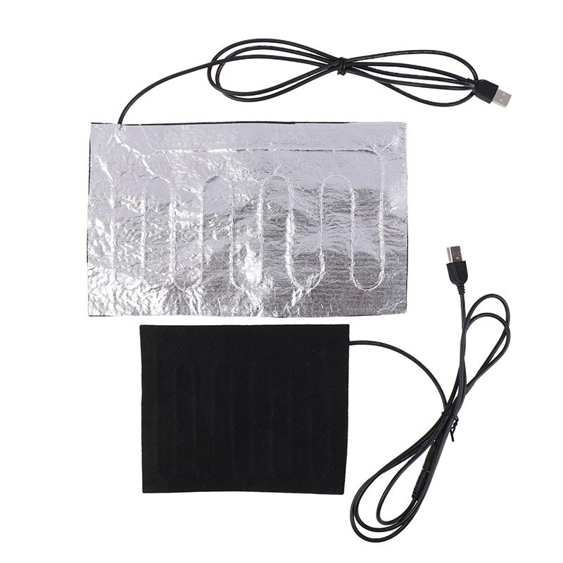 1Pc Folding Heated Sheet Usb Heating Pad Car Seat Heating Cushion Seat Warmer Pet Reptile Animal Winter Warm Heater Mat