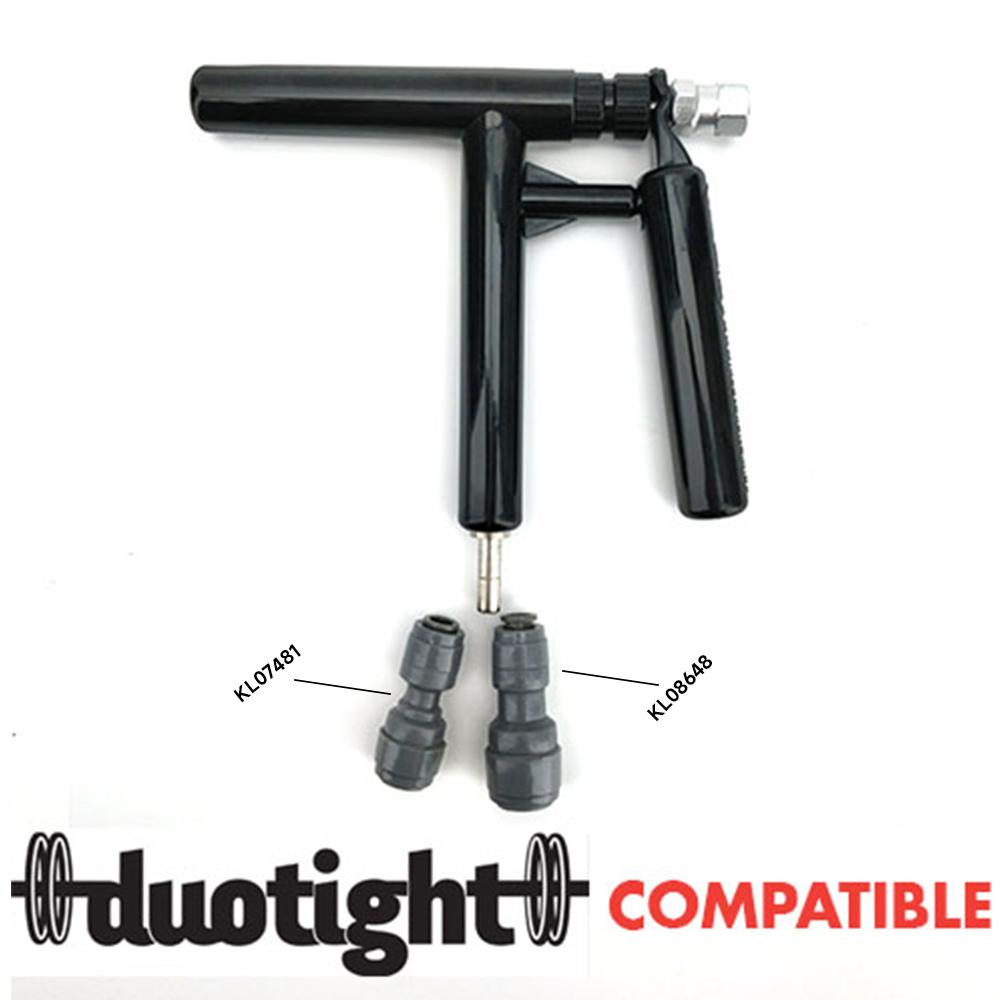 KegLand Barware Duotight - 6.35mm (1/4")x8mm/9.5mm Reducer Plastic Quick Connect  Hose Connector Beer Tube Pushfit Push-in Fitting