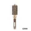 Professional 1PC 4  Size Gold Round Hair Comb Hairdressing Curling Hair Brushes Barrel Comb For Blow Dry Salon Styling Tools