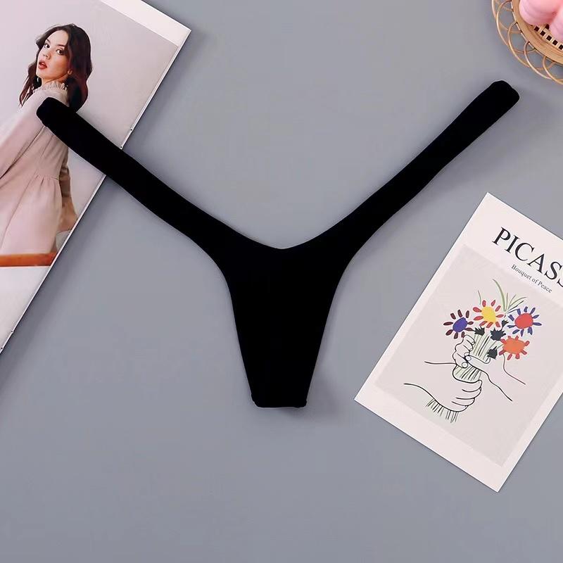 Neue Deep V String Damen Atmungsaktive Linie Sexy Hot Waist Mini Slips Bikini Unterteil Strings Damen Slip Damen Unterwäsche