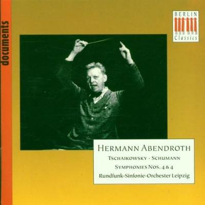 CD TSCHAIKOWSKY, SCHUMANN, ABENDROTH; L - Schumann;Sinfonie Nr. 4  BC20532 Japan Klassisch Gebraucht