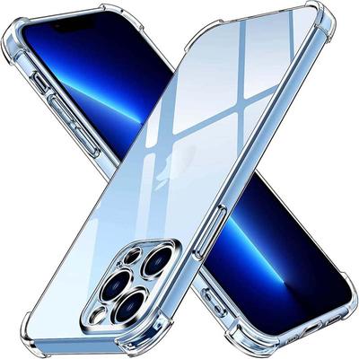 Clear Case For iPhone 13 Pro Max 14 Plus 12 Pro 11 Thick Shockproof Soft Silicone Phone Cover for iPhone 6 6s 7 8 Plus XR XS Max