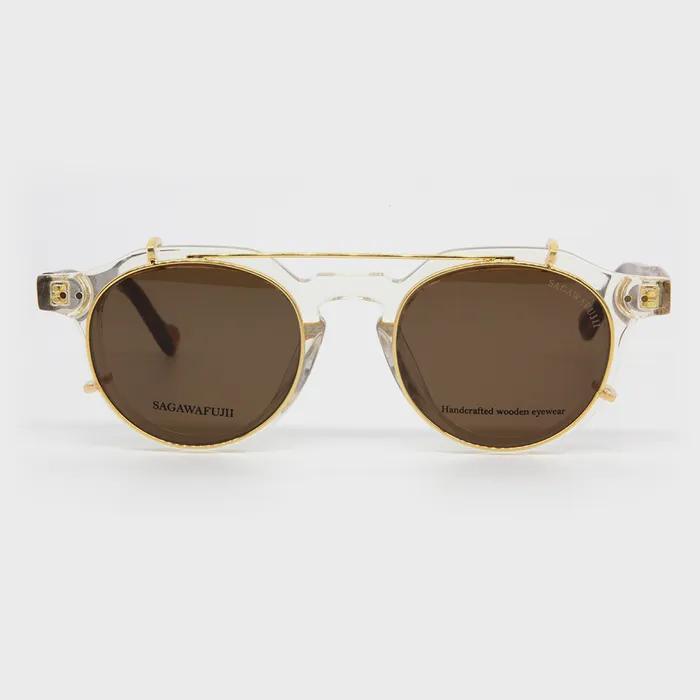 Toma t02 & Clip-on (gold brown, silver gray)