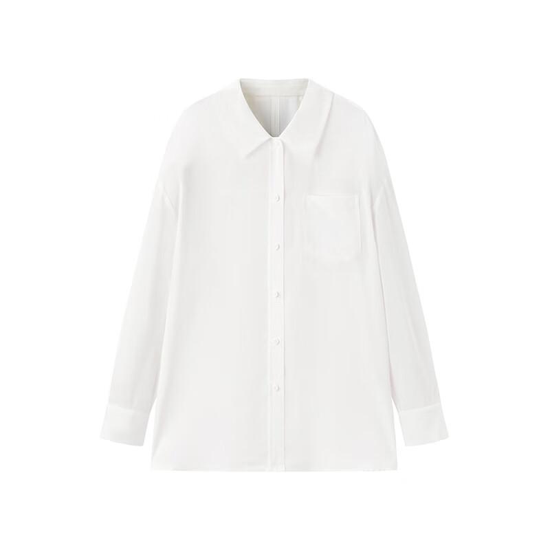 Peacebird Women's Elegant Back-Split Blouse