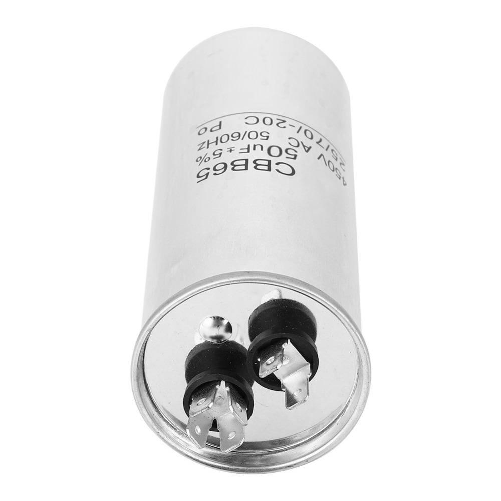 450V CBB65 Capacitor Aluminum Round Electrolytic Capacitor  Industrial Equipment
