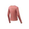 Li Ning Running Series Casual Solid Color Waffle Simple Sports Long Sleeve T-Shirt Women Tops Pink ATLR066-4