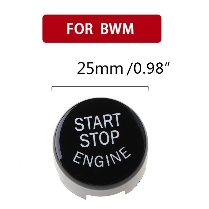 1 Pc For BMW F30 F10 F34 F15 F25 F48 X1 X3 X4 X5 X6 Car Engine Start Stop Button Red