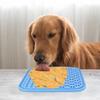Mat For Pet Dogs Cats Slow Food Bowls With suction cup Feeding Food Bowl Silicone Dog Lick Pad Dog Slow Feeders Treat Dispensing