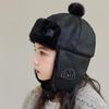 Windproof Plush Children Hat Cold Proof Pullover Hat Fashion Ear Protection Hat  Winter