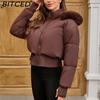 BITCED Spring/Autumn Lightweight Flight Jacket Women's Casual Long-Sleeved Coat Loose-Fit Stand Collar Baseball Jacket