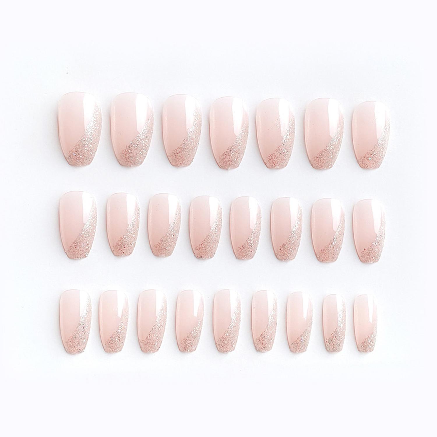 

24 шт./Коробка Съемный Искусственный Маникюрный Инструмент Накладные Ногти Балерина Накладные Ногти Типсы Носимые