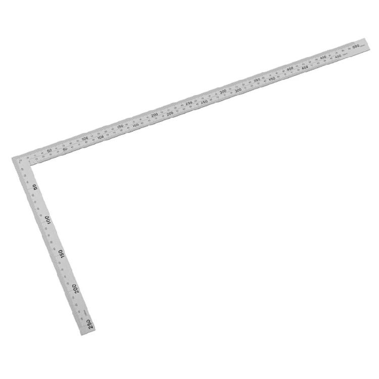 

StainlessSteel 90 Degree Right Angles Ruler L Shape Square Layouts Measuring Tool