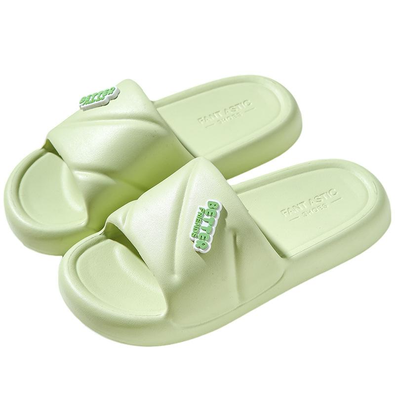Slippers Home Non-slip Summer Wear Soft Bottom Home Couple Indoor Slippers, Bathroom Slippers Non-slip