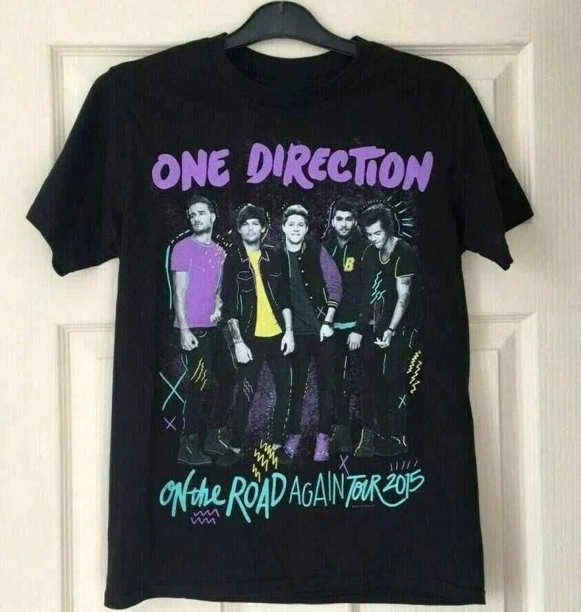 

On The Road Again 2015 Tour ONE DIRECTION T-shirt, size S-4XL M